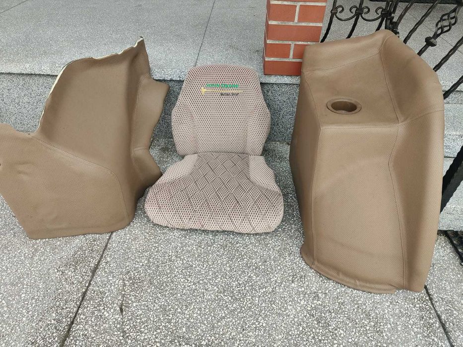Obszycie, fotel, boczek, tapicerka John Deere