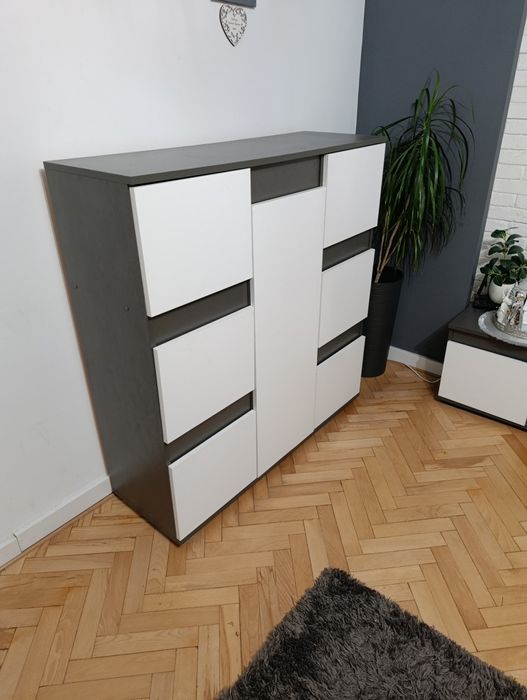 Komoda 125x120 + szafka RTV 45x120