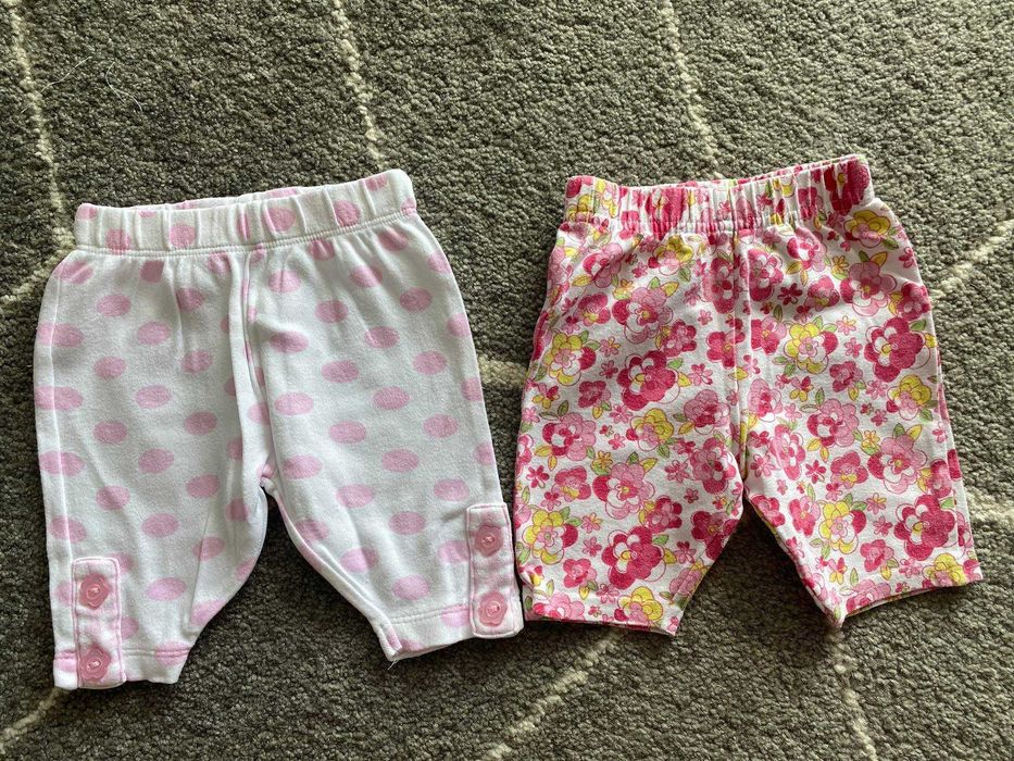 Urocze spodenki niemowlęce 50cm i 0-3 miesiąca