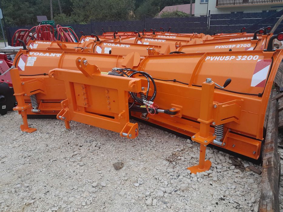 Nowy pług komunalny Volant strzałka składany hydrauliczny Dowóz