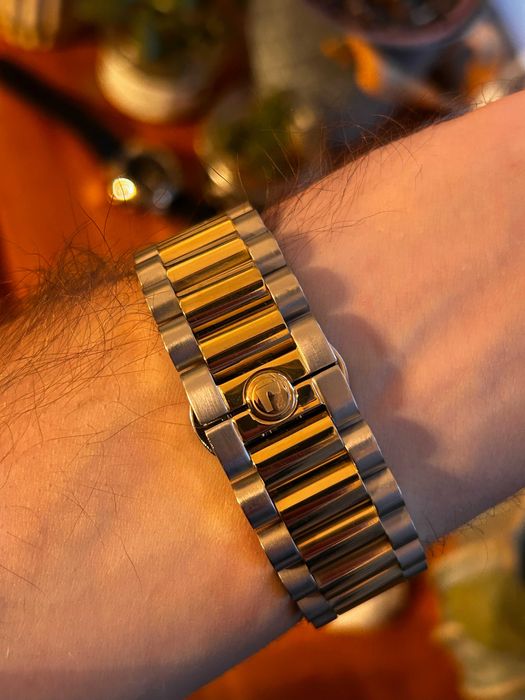 Zegarek Roamer Rockshell Mark III chronograf na bransolecie