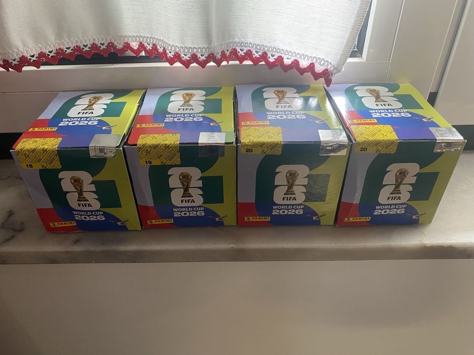 Caixa de cromos do mundial 2026