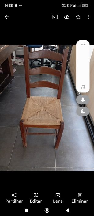 Cadeiras. Restaurante café