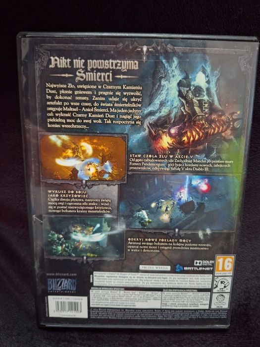 Gra Diablo 3 Reaper of Souls PC Diablo III PL polska wersja komplet