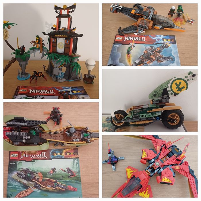 LEGO Ninjago - 70604 , 71745 , 70623 , 70601 , 71704