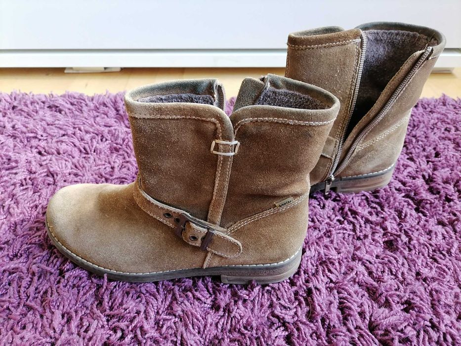 Buty jesienne kozaczki zamszowe 37 Bartek