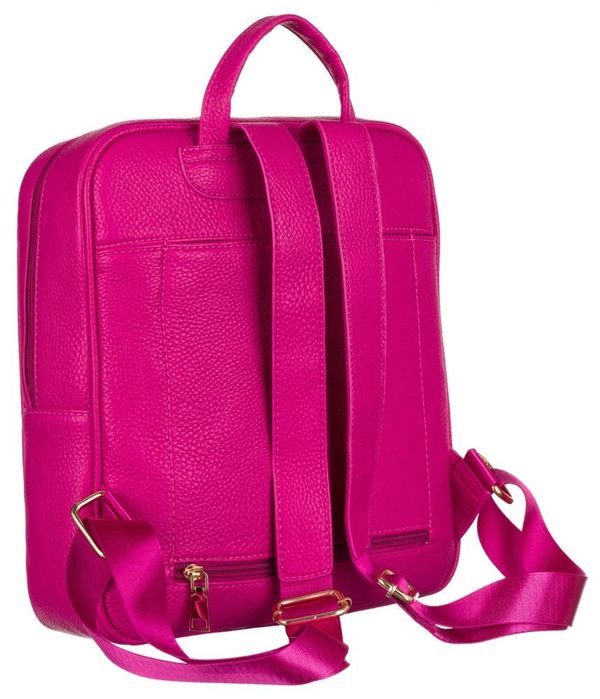 pojemny plecak damski ze skóry ekologicznej - peterson