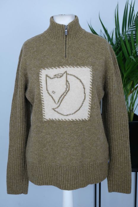 Fjallraven wełna damskie sweter  r XL