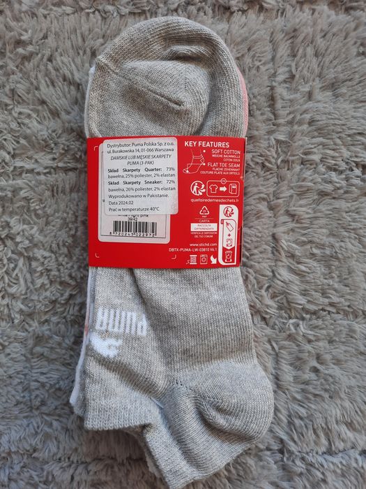 Skarpety Puma 3-pak rozm 39-42