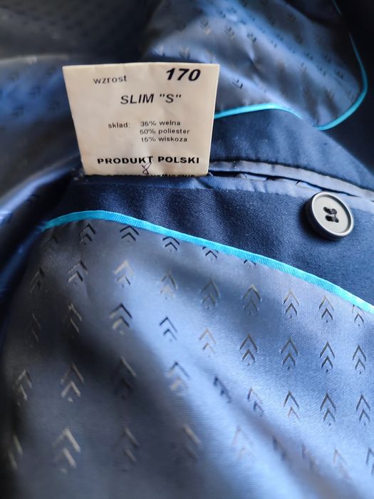 Garnitur męski slim