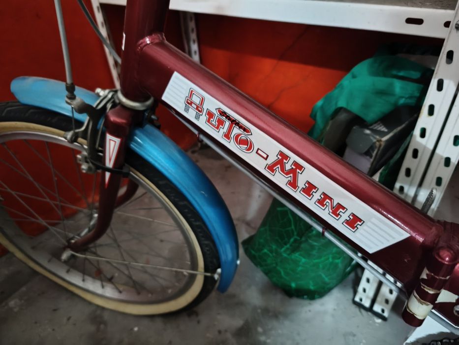 Bicicleta dobrável antiga