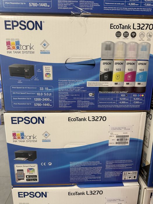 Epson L3270 нові