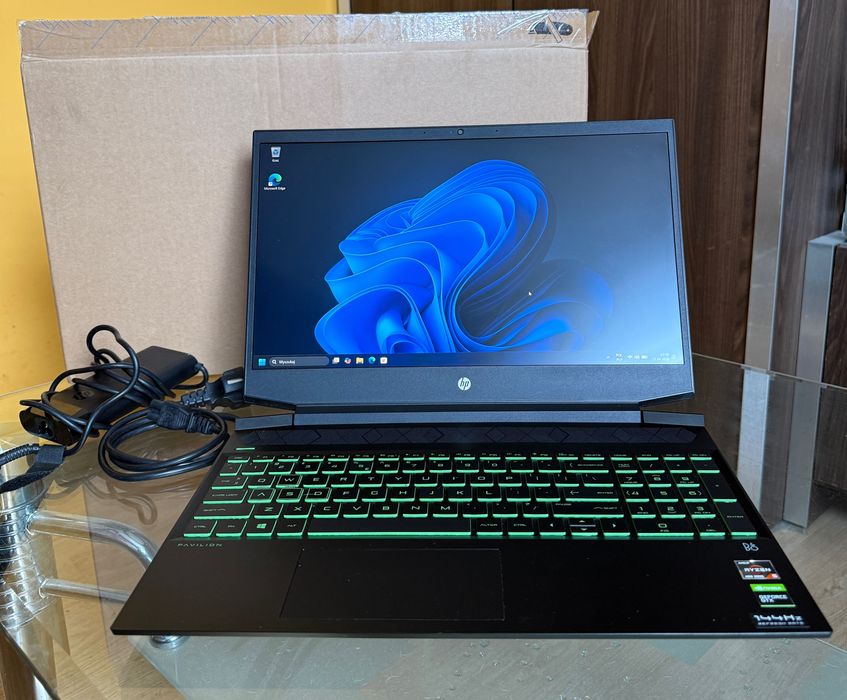Laptop gamingowy HP Pavilion 15,6" 144Hz R5 4600H 12GB/512GB GTX1650Ti