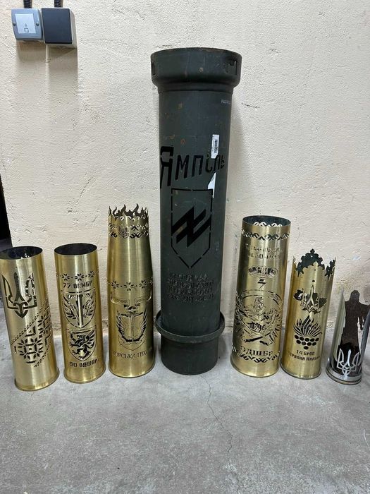 Гільзи різка сувенір / Лазерна порізка Ваших гільз та тубусів