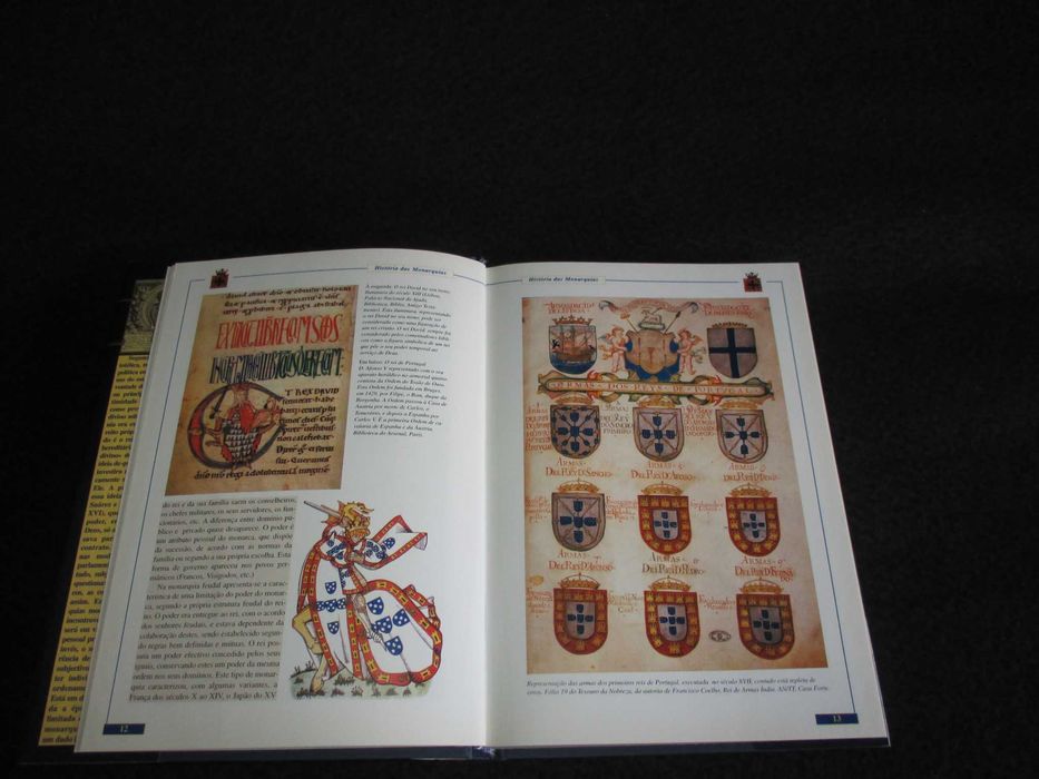 Livro Reis e Rainhas de Portugal Manuel de Sousa