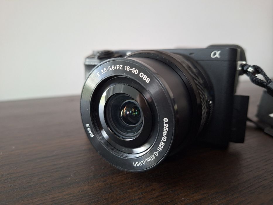 Camera Sony alpha 6300 com lente kit 16-50mm