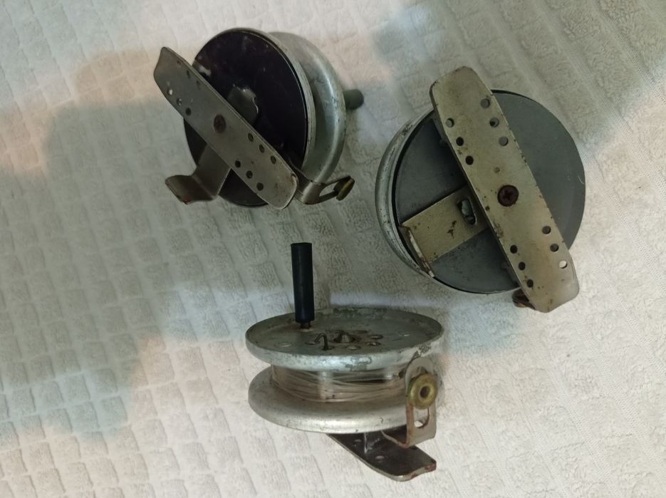 Катушка для зимней рыбалки алюминиевая