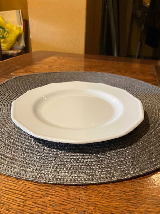 Talerzyk deserowy 19 cm porcelana - 10 sztuk