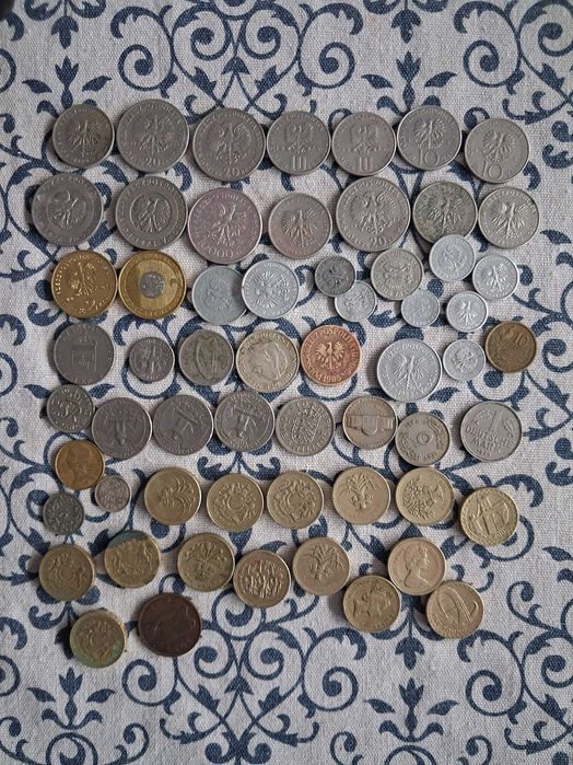 Witam. Sprzedam stare monety widoczne na zdjęciach