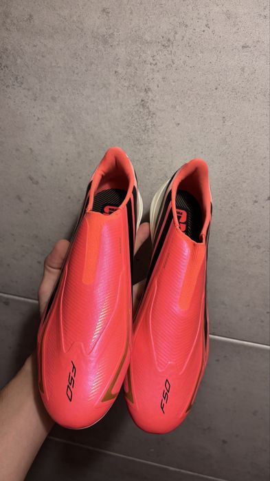 Korki  Adidas F50 Hyperfast League LL FG różowe IH7089 42