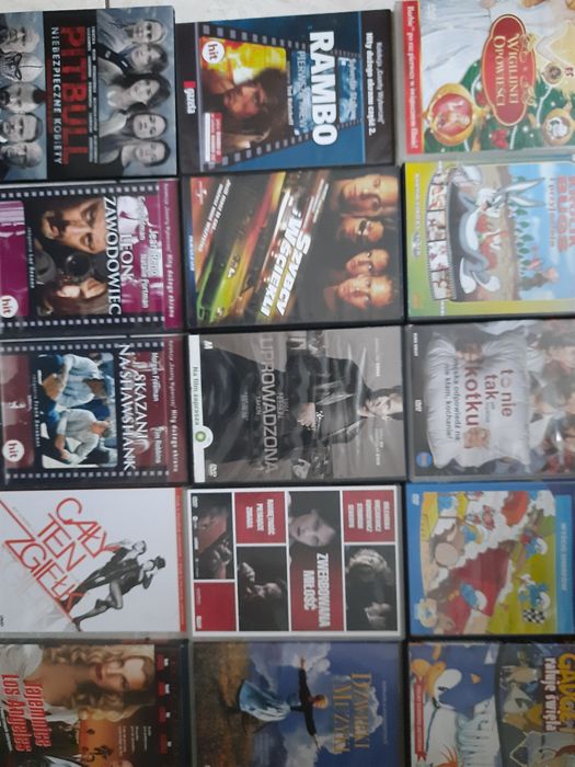 Filmy bajki dvd 105 sztuk seriale