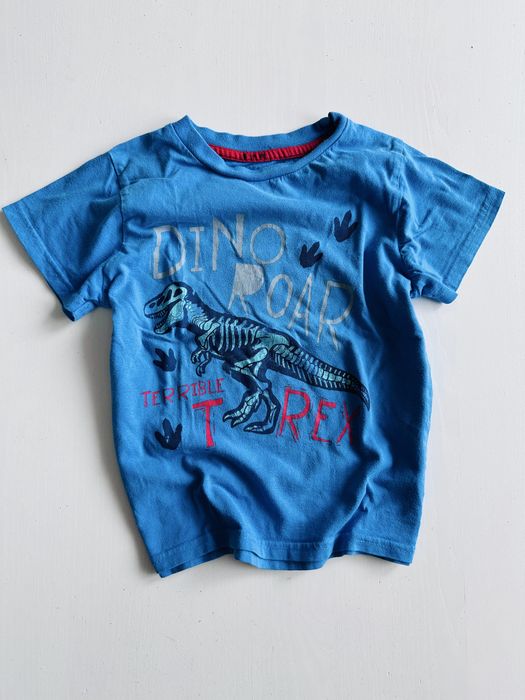 T-shirt dino dinozaur T-rex 5-6lat 110-116cm Primark A008