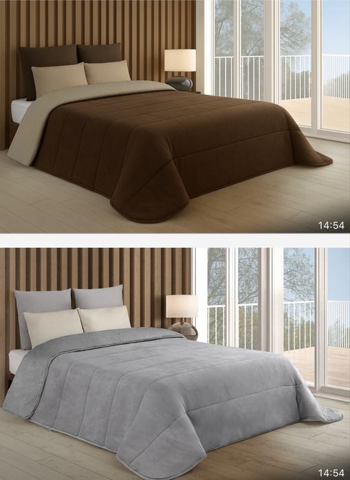 Edredon de cama de coralina e sherpa super quentes