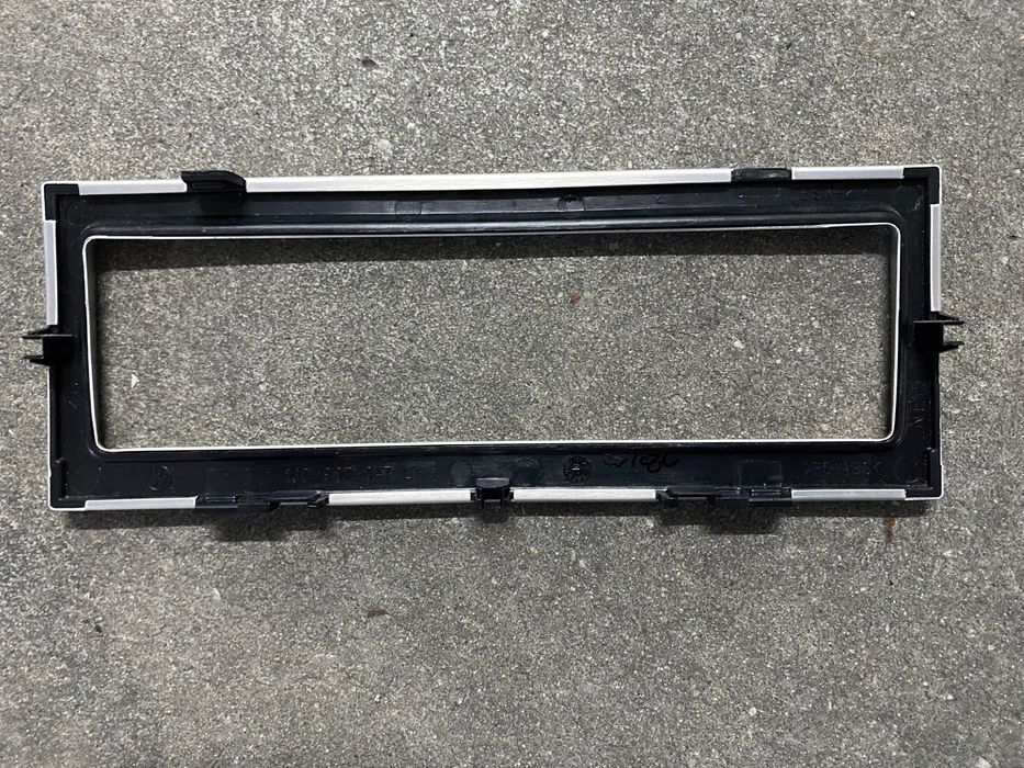 Moldura Ar Condicionado Aluminio Aço Escovado Original VW Golf 4 R32