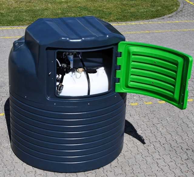 Zbiornik 2500l ECOTANK FORTIS do oleju napędowego dostawa