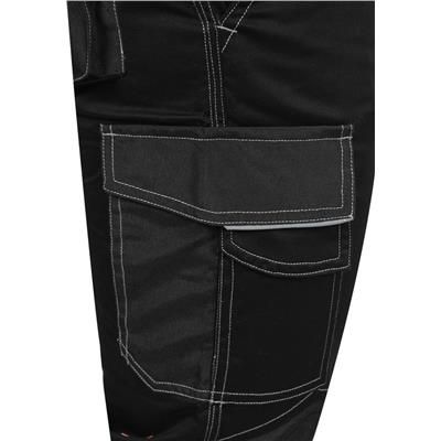 Spodnie robocze z elastanem odblaski czar 2XL Yato