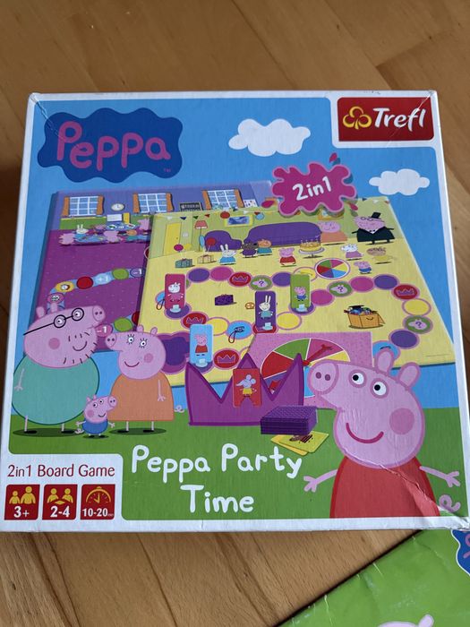 Świnka Peppa książka książeczka puzzle gra planszowa