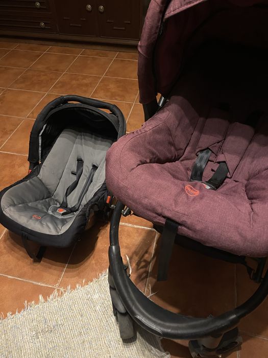 Carrinho bebe Pierre Cardin com 2 ovos