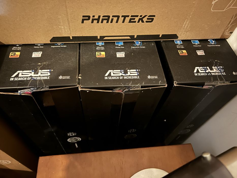 Vendo conjunto de 3 monitores Asus VG278QR