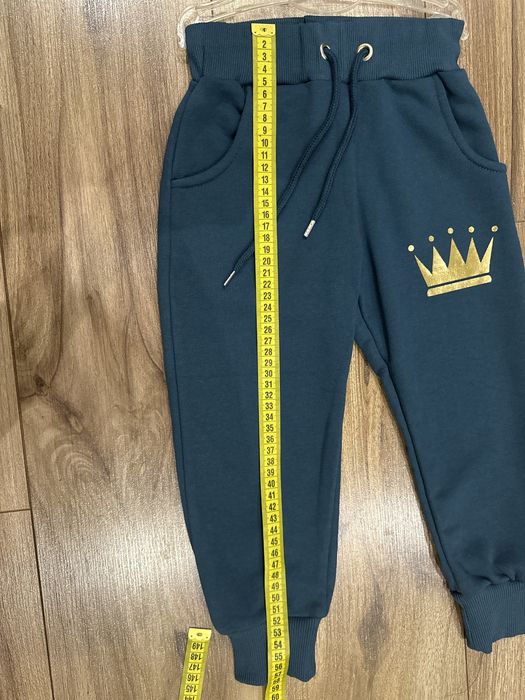 Nowy dres komplet dla chłopca 3/4 104 Bambam Prince