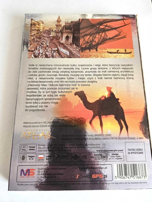 Odkryte tajemnice Indii DVD