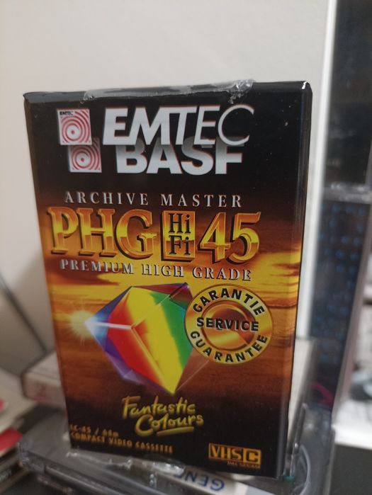 Cassete vídeo TDK JVC VHS-C