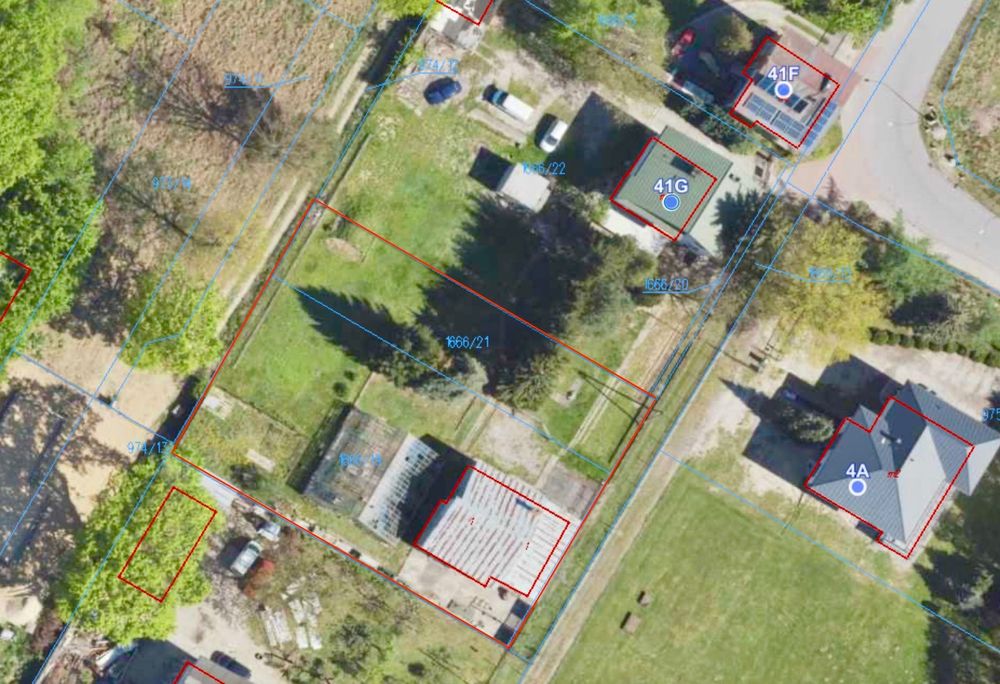 Działka inwestycyjna 1710 m² | MPZP U-MN | Budynek 250 m² | Jabłonna - Widok 2