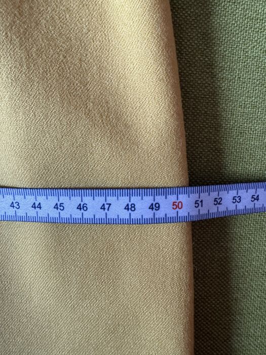 Spódnica zółta z welny merino