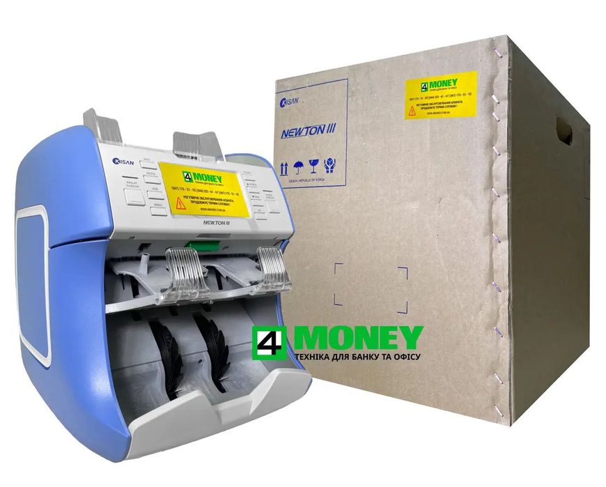 Сортировщик Банкнот KISAN NEWTON HD PRO FITNESS С Детекцией 2025