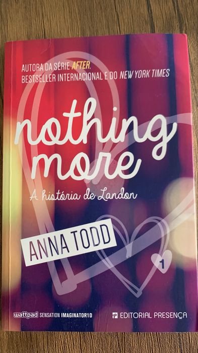 Livro Nothing More de Anna Todd