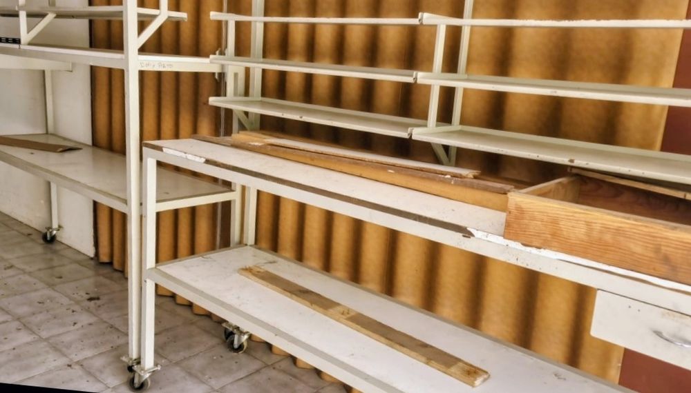 Mesas trabalho apoio industrial