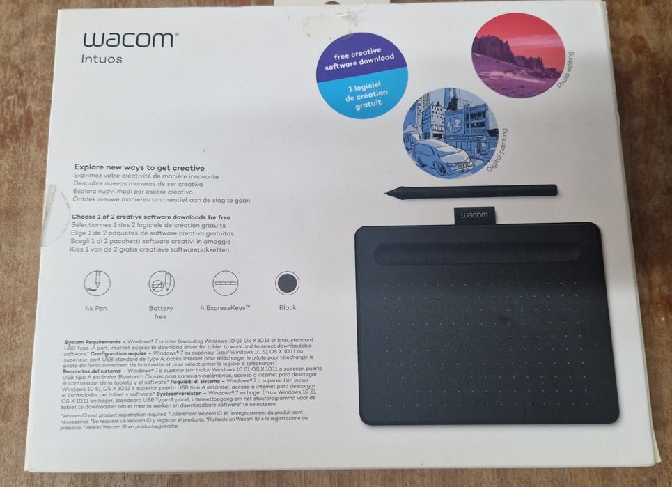 Wacom Intuos S Mesa Digitalizadora