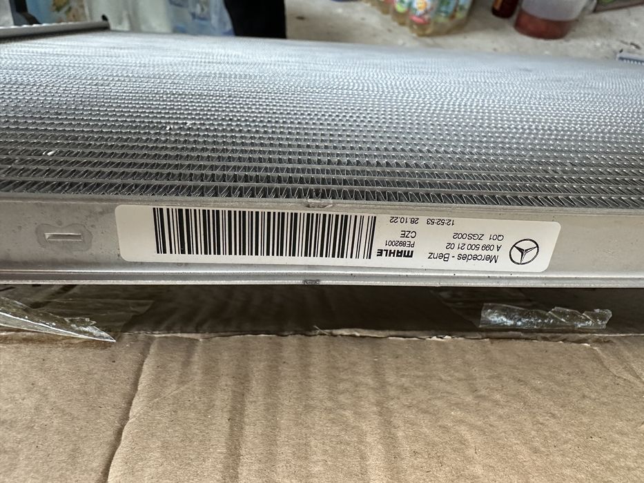 A 099 500 21 02, радіатор  mercedes glc, c, s class, радиатор кондиционера мерседес