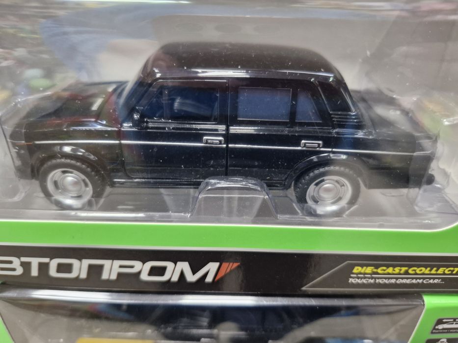 Металева машина Ваз 2106 масштаб 1:32 Жигулі, світло звук  Автопром