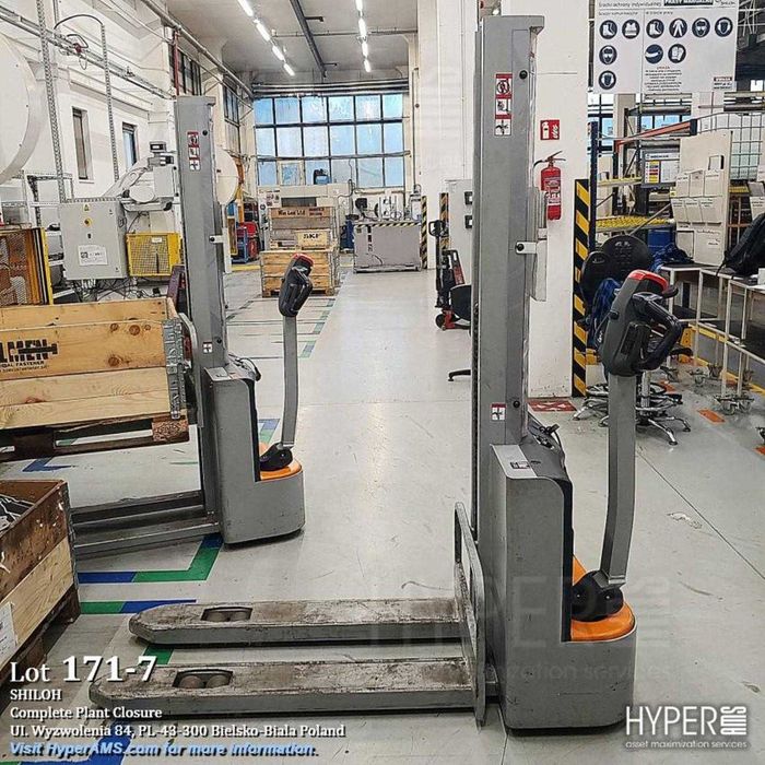 Elektryczny wózek podnośnikowy - Still ECV 10C - na sprzedaż