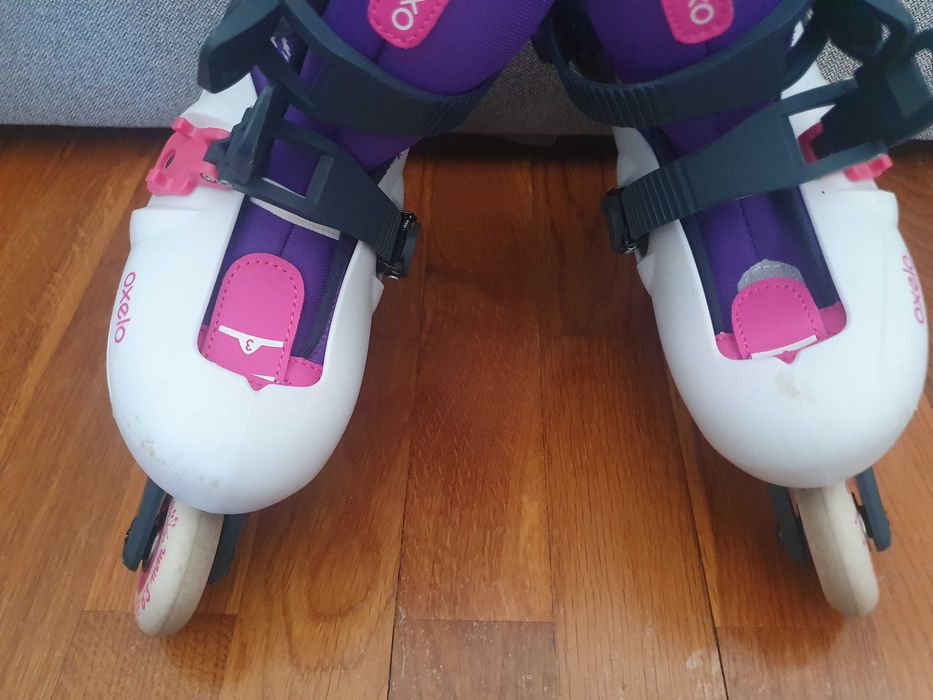 Patins em linha decathlon Oxelo + capacete