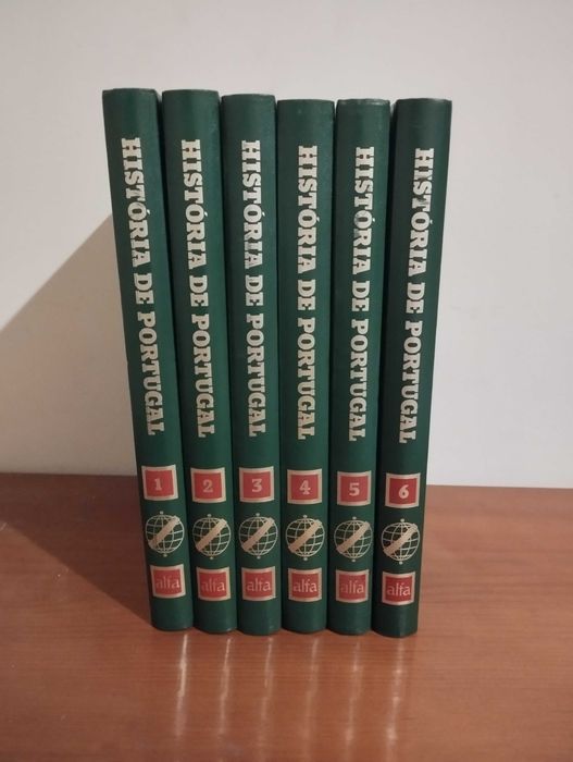 Livros História de Portugal - José Hermano Saraiva (Coleção Completa 6 Vols)