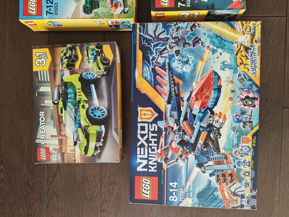 Mega okazja ! SuperPAKA 7X  zestaw LEGO  7+1 gratis