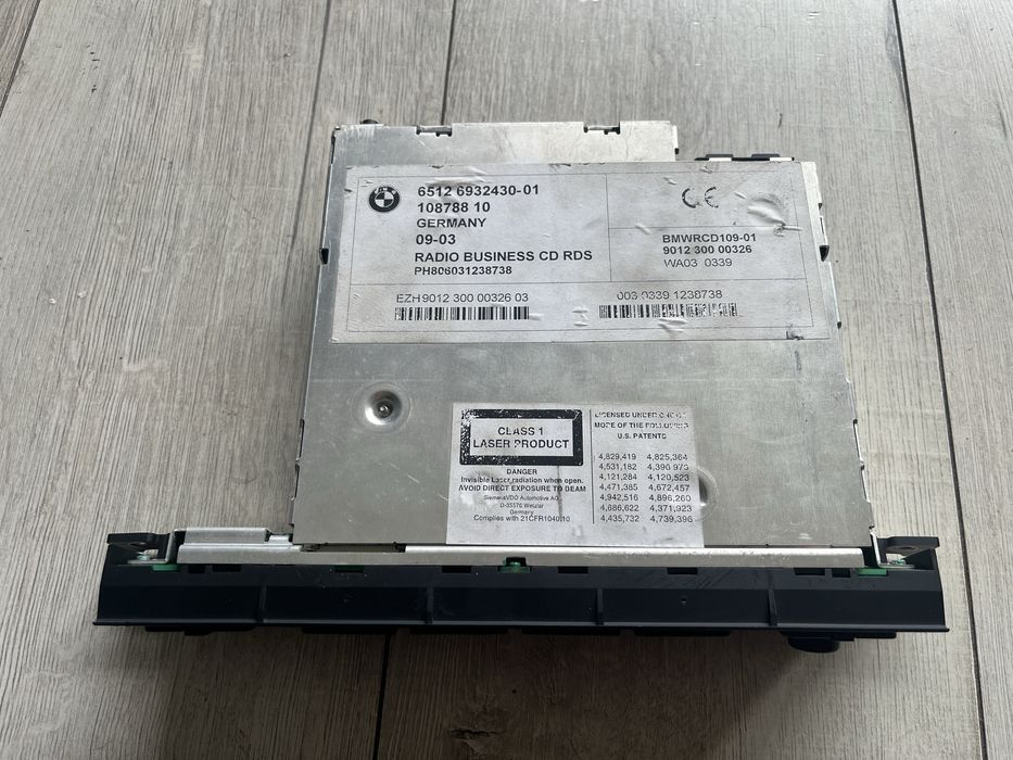 radio 1 DIN bmw business cd e46 (e39)