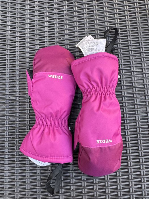 Luvas de Neve Impermeáveis Wedze (6 anos) - Cor de Rosa - Excelente Estado